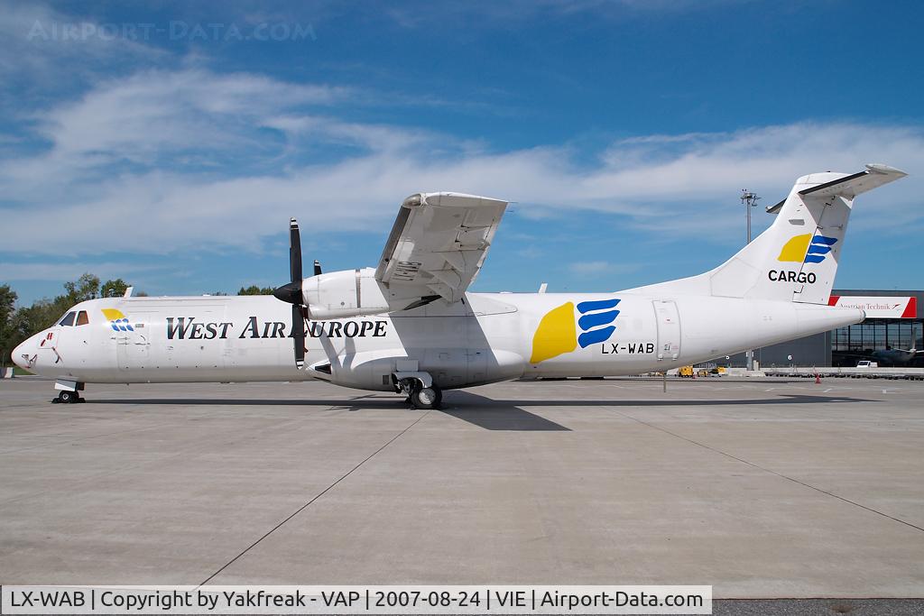 LX-WAB, 1991 ATR 72-201 C/N 227, Westair ATR72