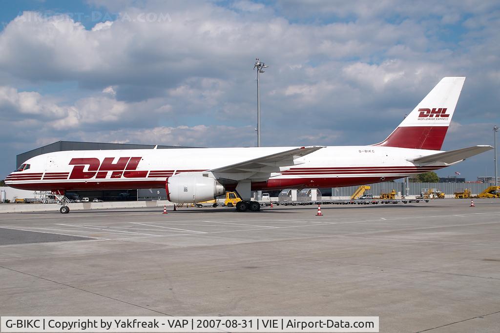 G-BIKC, 1982 Boeing 757-236/SF C/N 22174, European Air Transport Boeing 757-200 in DHL colors