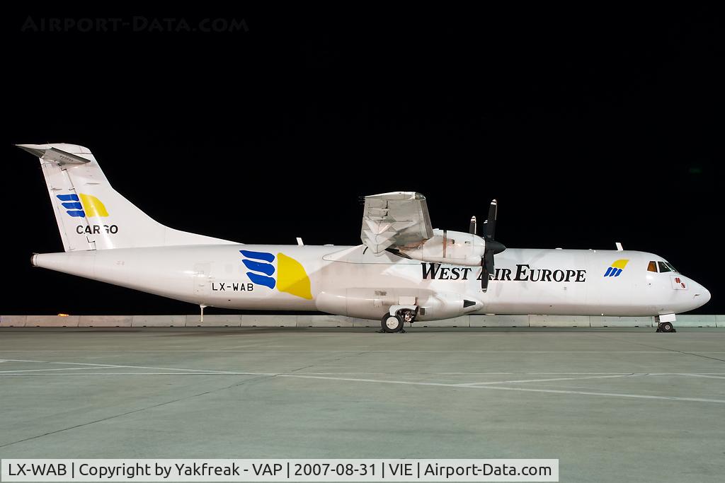 LX-WAB, 1991 ATR 72-201 C/N 227, Westair ATR72