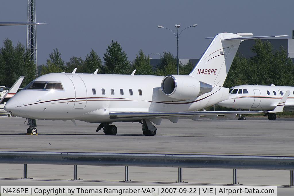 N426PE, 1989 Canadair Challenger 601-3A (CL-600-2B16) C/N 5046, Sterling Aviation Canadair CL600 Challenger