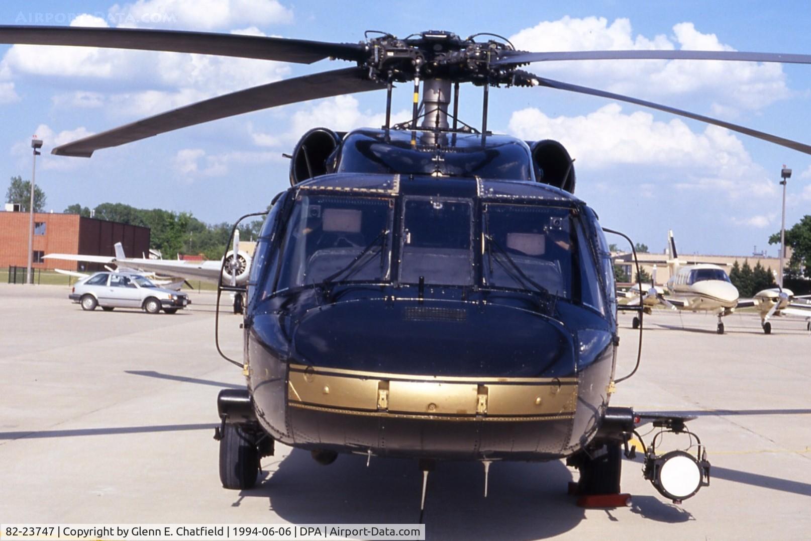 82-23747, Sikorsky UH-60A Black Hawk C/N 70.570, U.S. Customs UH-60A on business of some sort.  If I told you ...