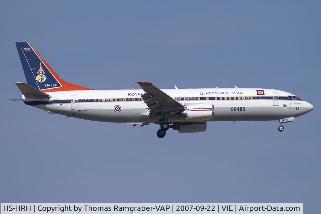 HS-HRH, 1990 Boeing 737-448 C/N 24866, Thailand - Air Force Boeing 737-400