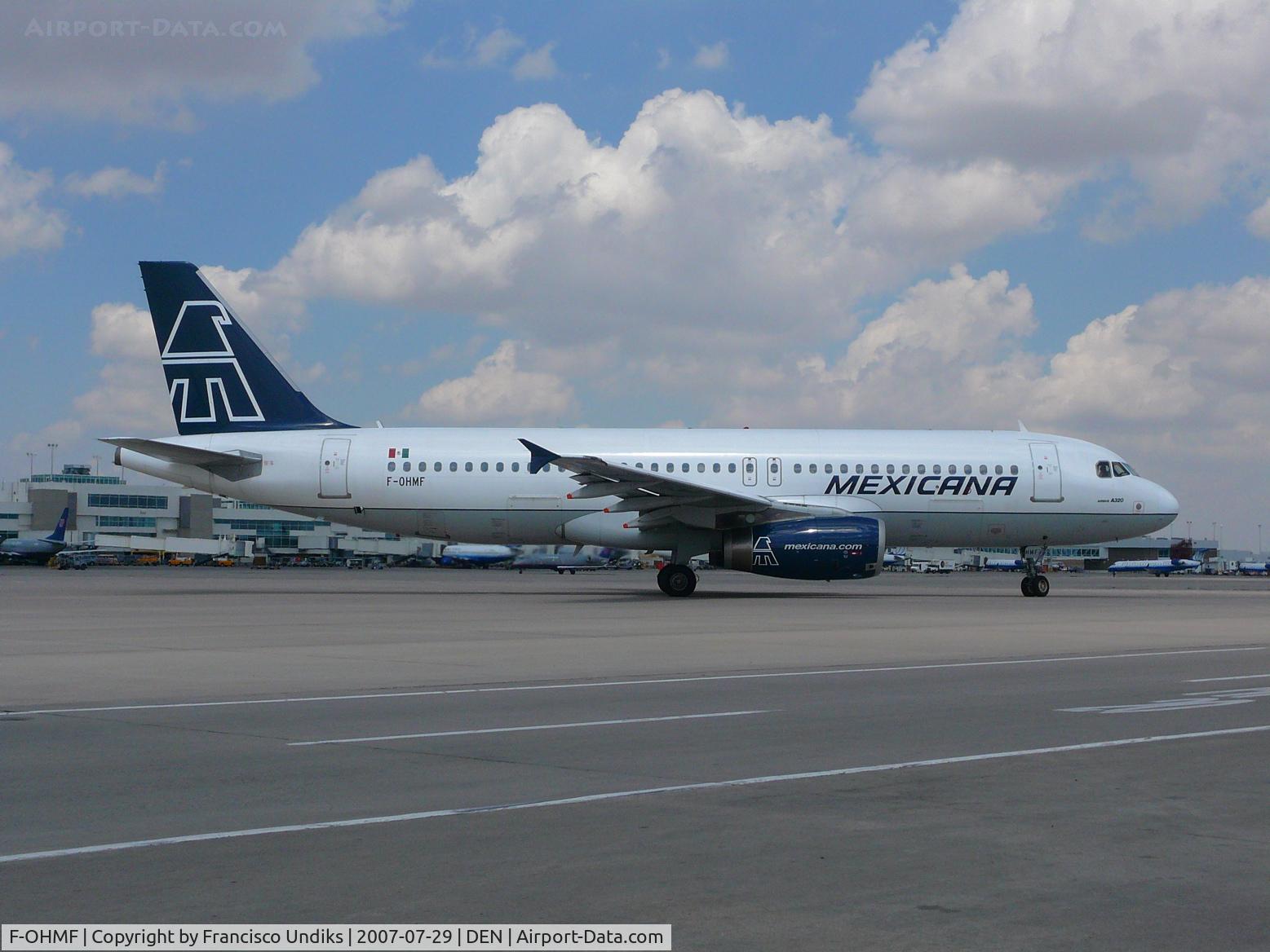 F-OHMF, 1991 Airbus A320-231 C/N 0259, Mexicana A320