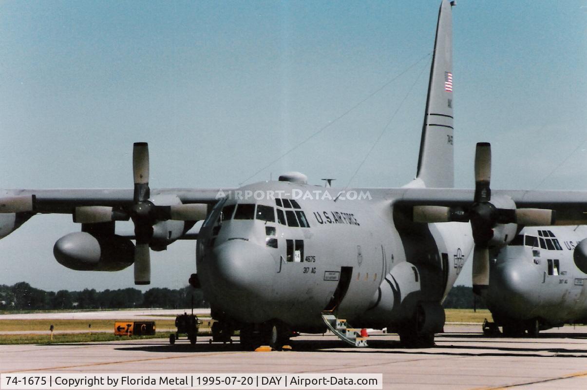 74-1675, 1974 Lockheed C-130H Hercules C/N 382-4640, C-130