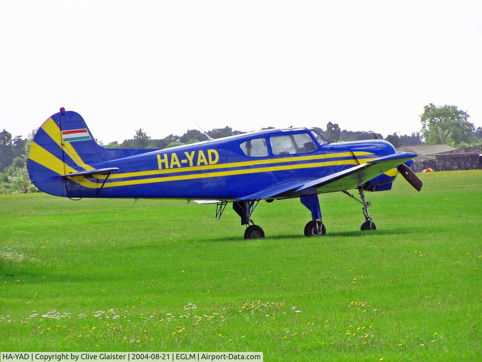 HA-YAD, 1983 Yakovlev Yak-18T C/N 22202054812, Previous ID: RA-81584