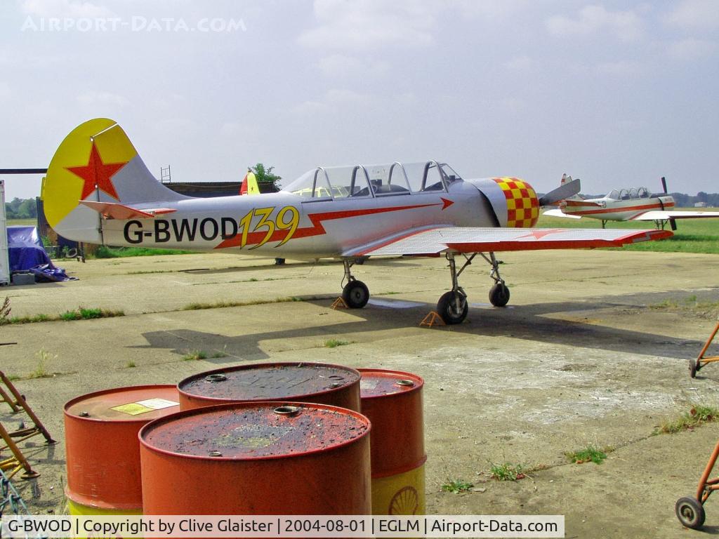 G-BWOD, 1983 Bacau Yak-52 C/N 833810, Ex: DOSAAF 139>LY-ALY>G-BWOD>G-STNR
