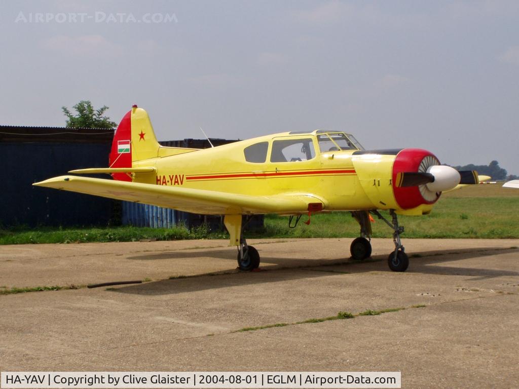 HA-YAV, 1981 Yakovlev Yak-18T C/N 22202047817, Now based at Dunkeswell [EGTU]
