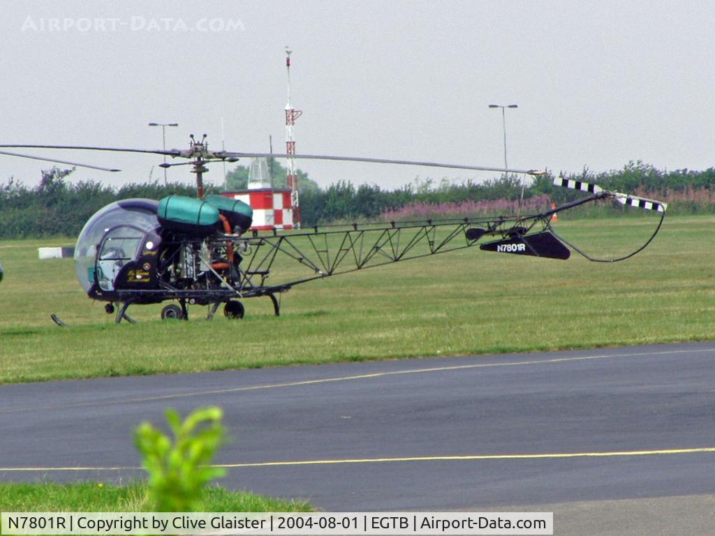 N7801R, 1967 Bell 47G-5 C/N 7801, Now based at Beckley in the County of Oxon