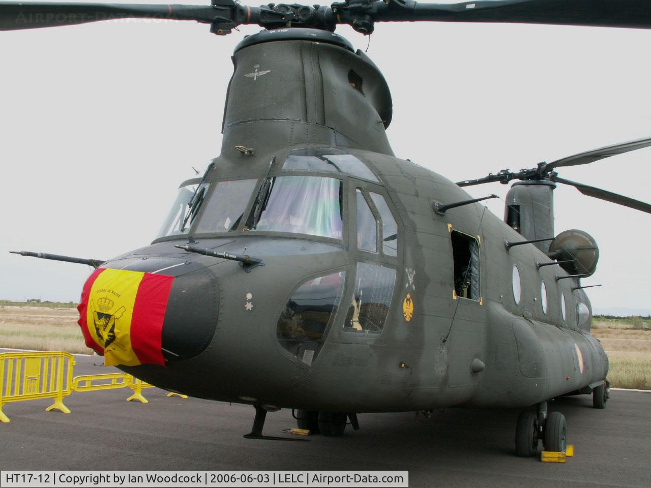 HT17-12, Boeing CH-47D Chinook C/N M.3512, Boeing-Vertol CH-47D/Spanish Army/San Javier,Murcia