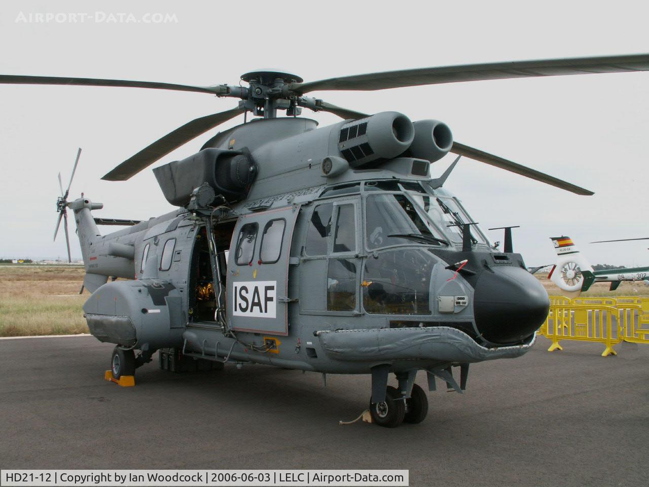 HD21-12, Aerospatiale AS-332B-1 Super Puma C/N 2354, Super Puma/San Javier,Murcia