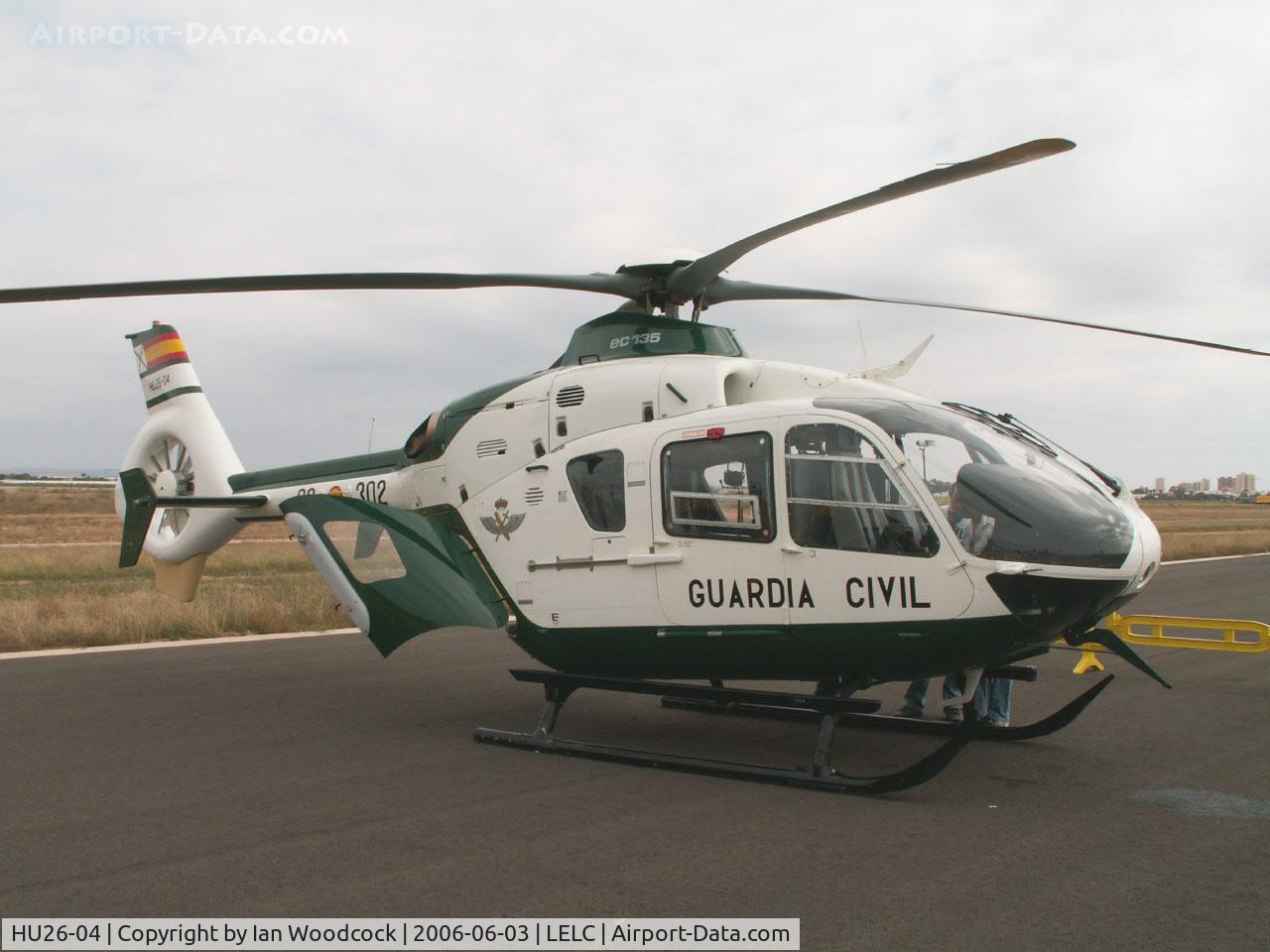 HU26-04, Eurocopter EC-135P-2 C/N 0402, Eurocopter EC-135 P2/San Javier,Murcia