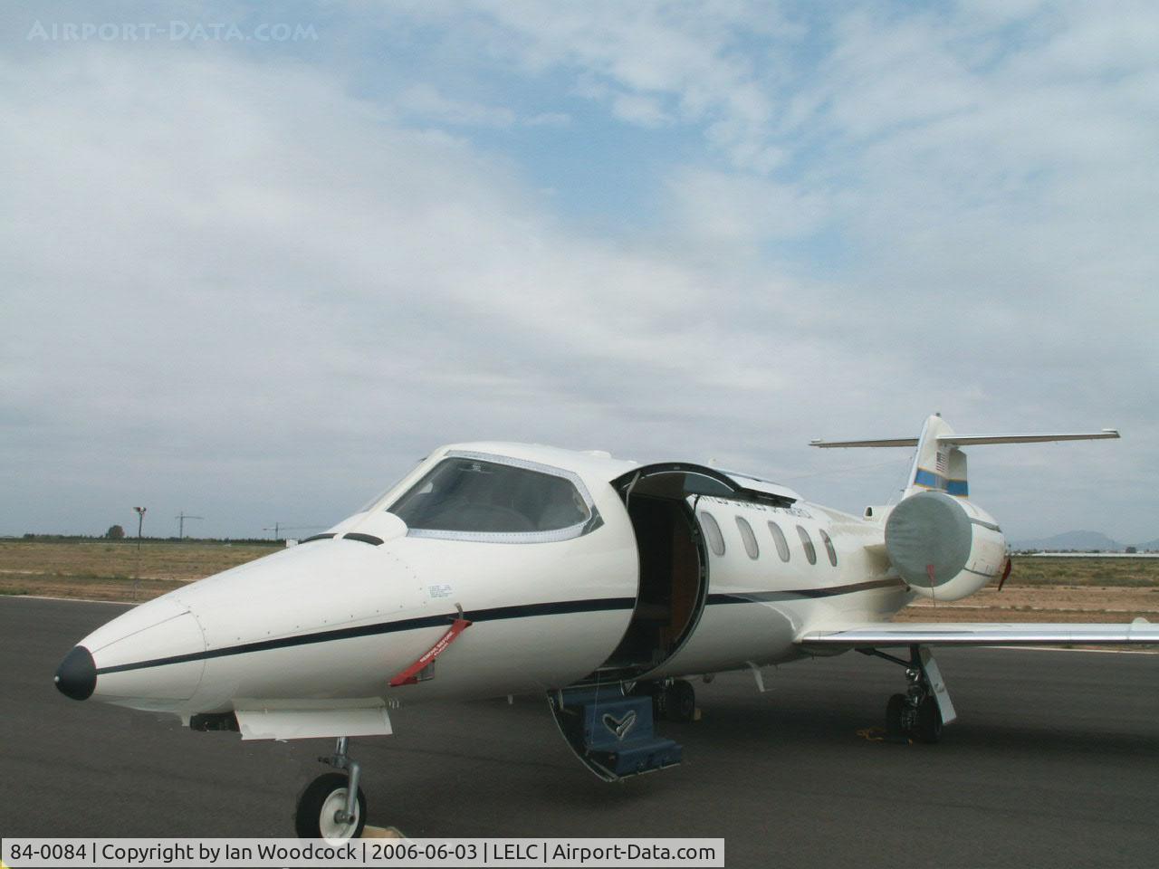84-0084, 1984 Gates Learjet C-21A C/N 35A-530, Learjet C-21A/San Javier,Murcia