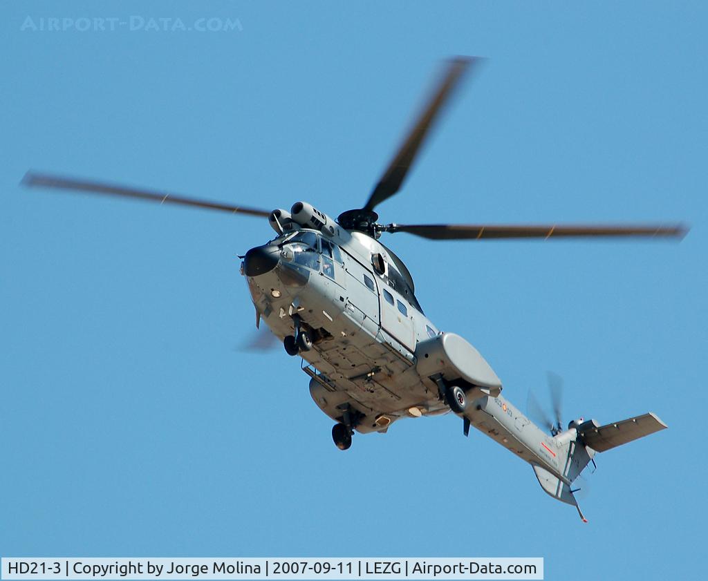 HD21-3, 1982 Aerospatiale AS-332B Super Puma C/N 2031, 803 Squadron CSAR - Cuatro Vientos AFB.