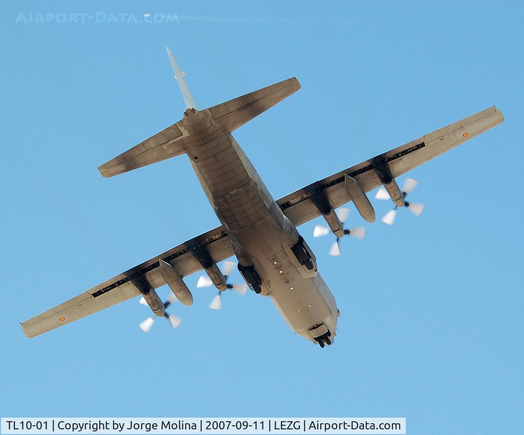 TL10-01, 1988 Lockheed C-130H-30 Hercules C/N 382-5003, On final RWY 30L - Squadron 311/Wing 31 (Zaragoza AFB).