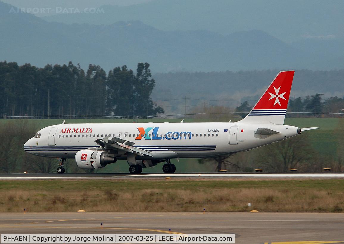 9H-AEN, 2005 Airbus A320-214 C/N 2665, Landing RWY 20.