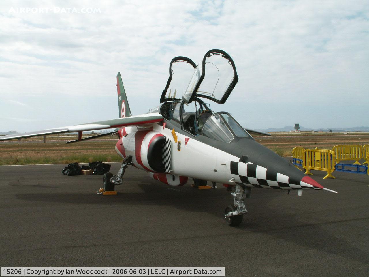 15206, Dassault-Dornier Alpha Jet A C/N 0025, Alpha Jet/Portuguese AF/San Javier,Murcia