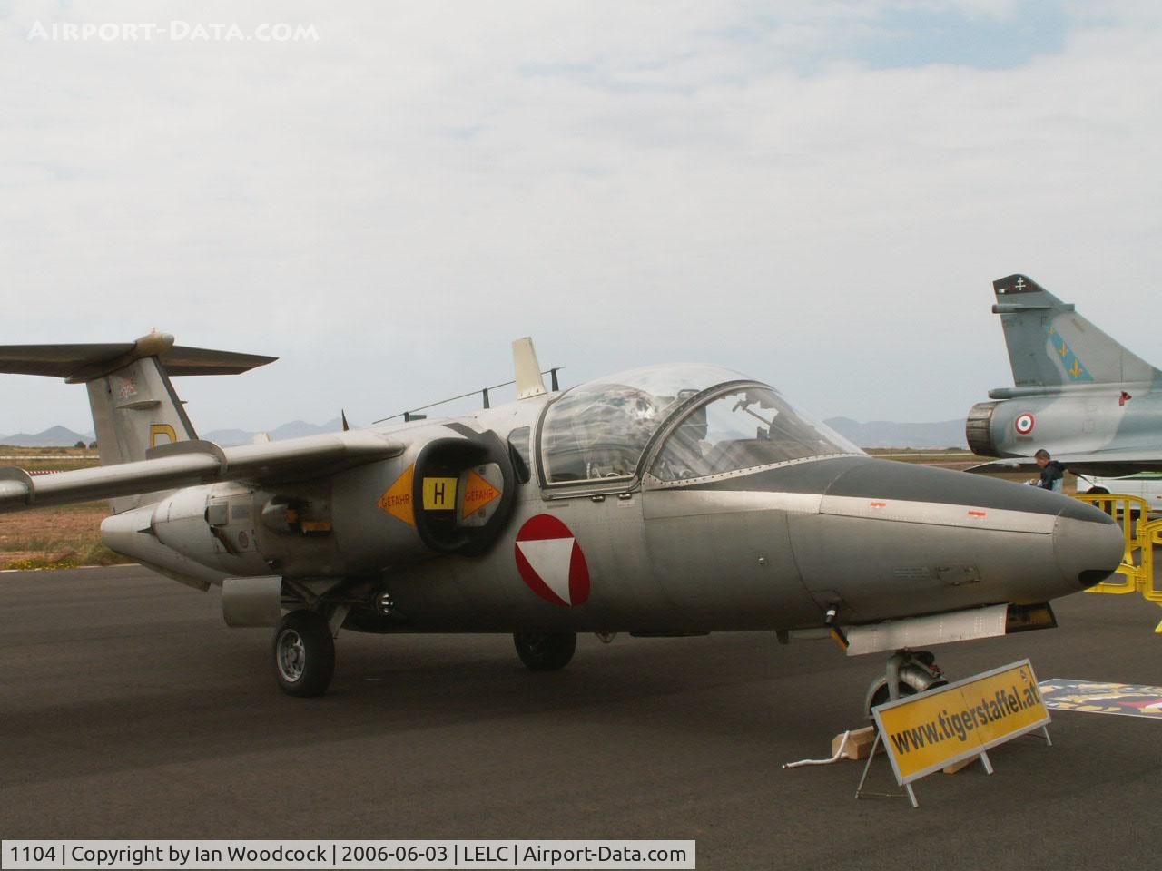 1104, Saab 105OE C/N 105404, SAAB 105.OE/Austrian AF/San Javier,Murcia