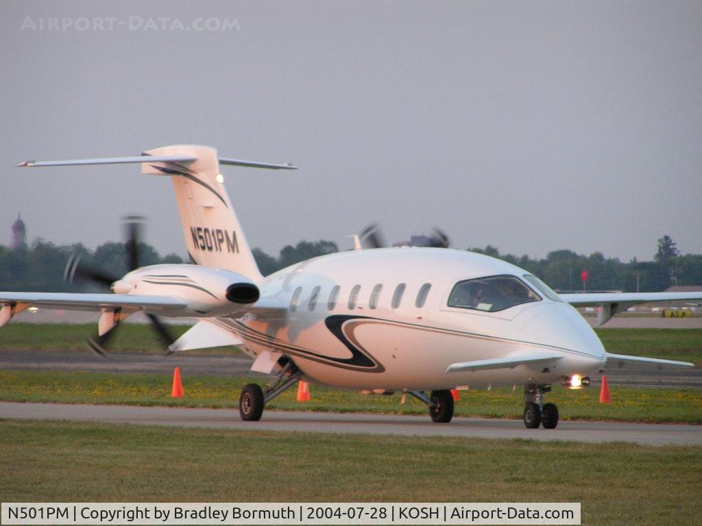 N501PM, 1993 Piaggio P-180 Avanti C/N 1022, Great day to take pictures.