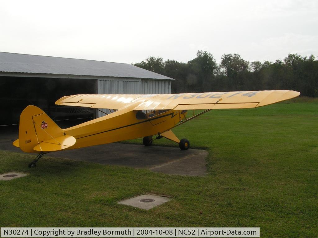 N30274, 1940 Piper J3C-65 Cub C/N 4749, Great day to take pictures.