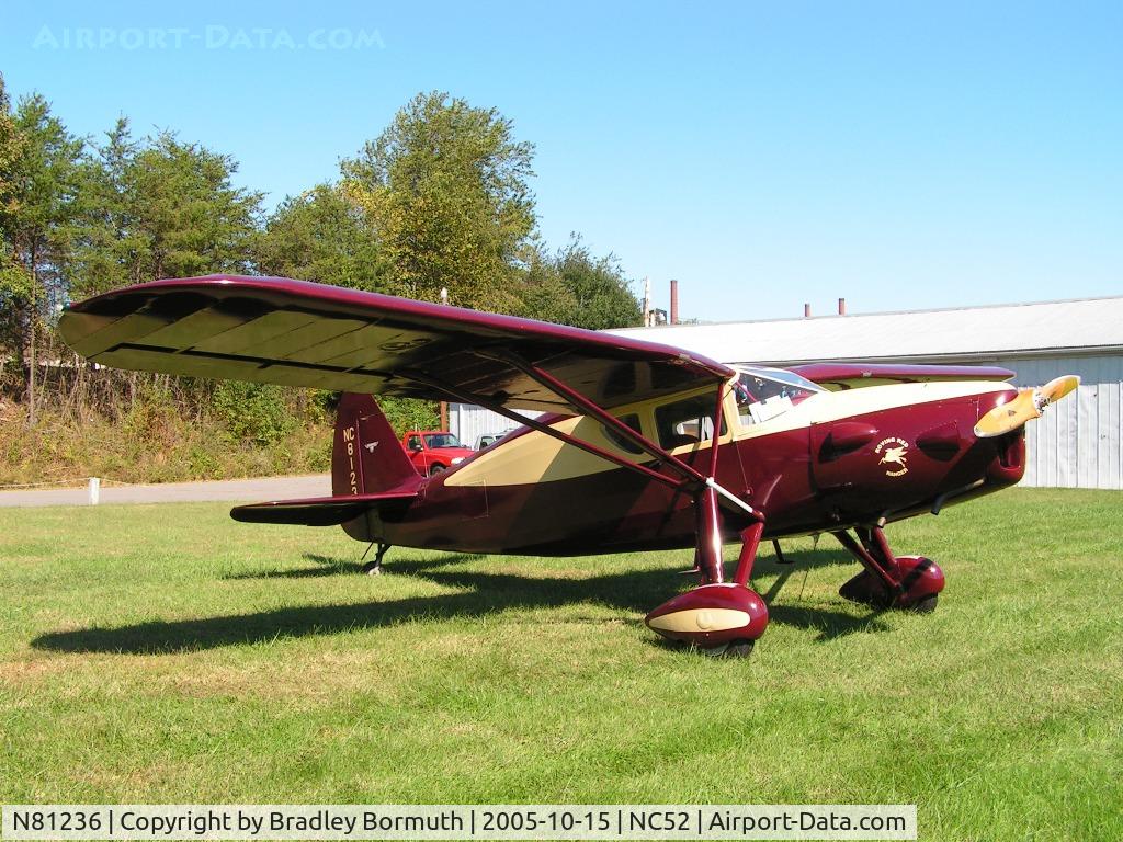 N81236, 1946 Fairchild 24R-46 C/N R46137, Great day to take pictures.