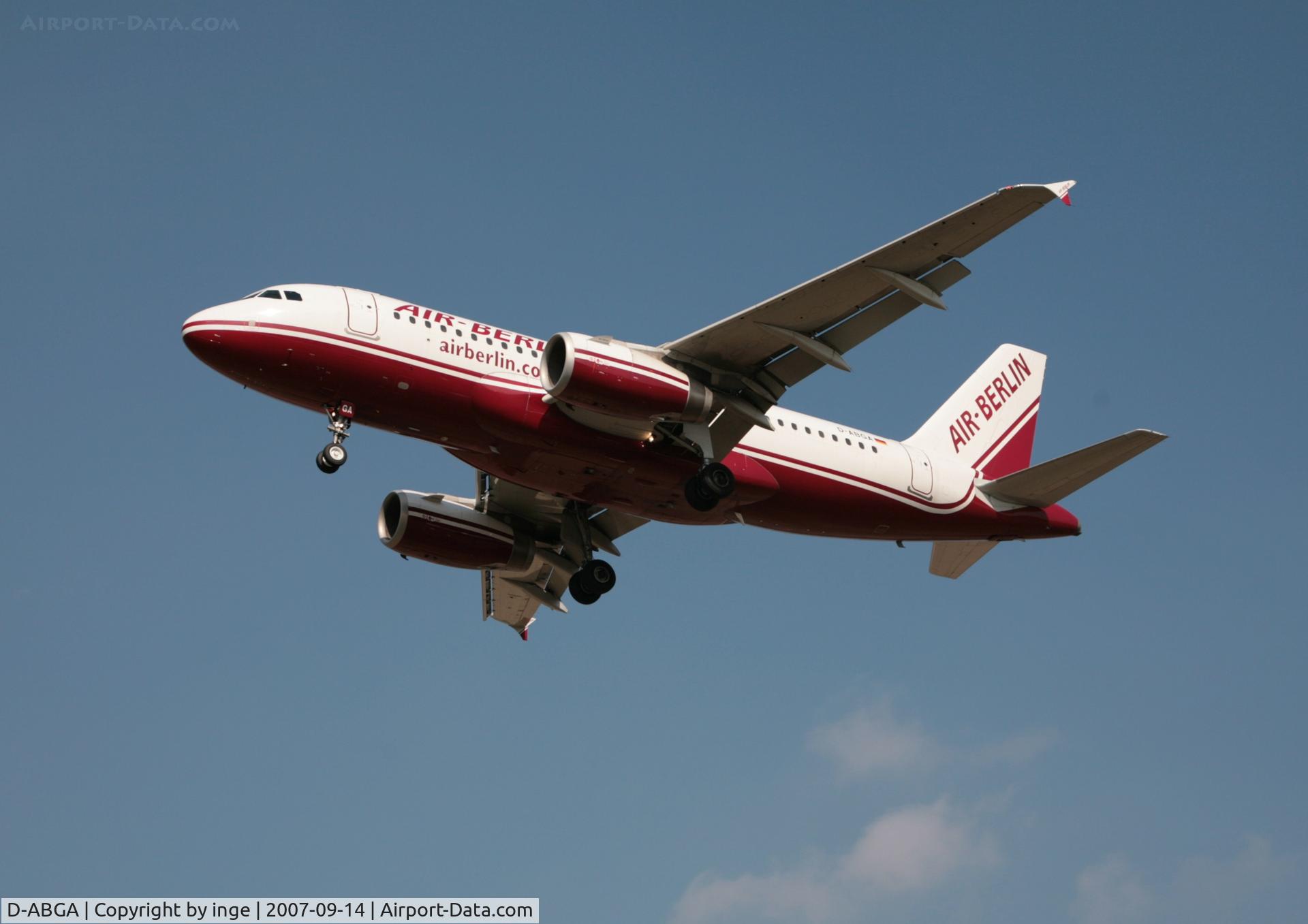 D-ABGA, 2005 Airbus A319-132 C/N 2383, A319