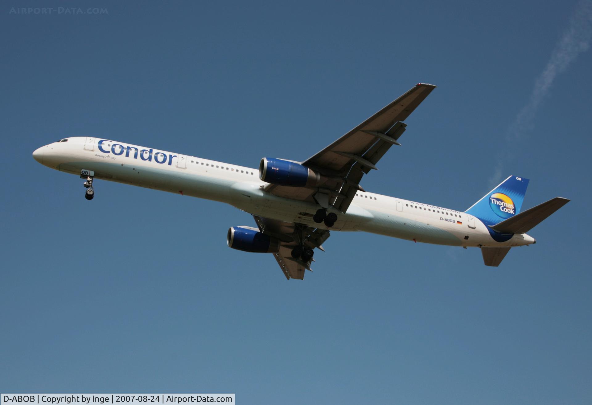 D-ABOB, 1998 Boeing 757-330 C/N 29017, B757-330