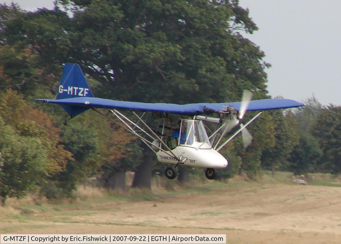 G-MTZF, 1988 Thruster TST MK1 C/N 8048-TST-073, 4. G-MTZF at Shuttleworth Air Display