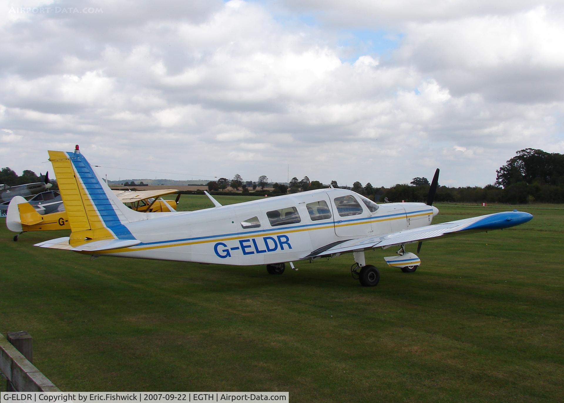 G-ELDR, 1974 Piper PA-32-260 Cherokee Six Cherokee Six C/N 32-7400027, 2. G-ELDR (Cherokee Six) at Shuttleworth Air Display