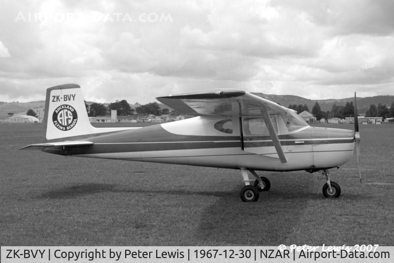 ZK-BVY, Cessna 150 C/N 17865, Auckland Flying School Ltd., Ardmore