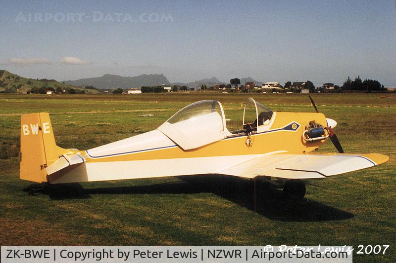 ZK-BWE, Druine D.31 Turbulent C/N PFA505, Bruce C Shepherd, Whangarei