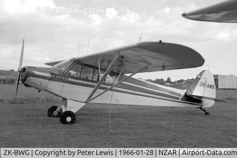 ZK-BWG, Piper PA-18 C/N 18-5591, B Halliday, Invercargill