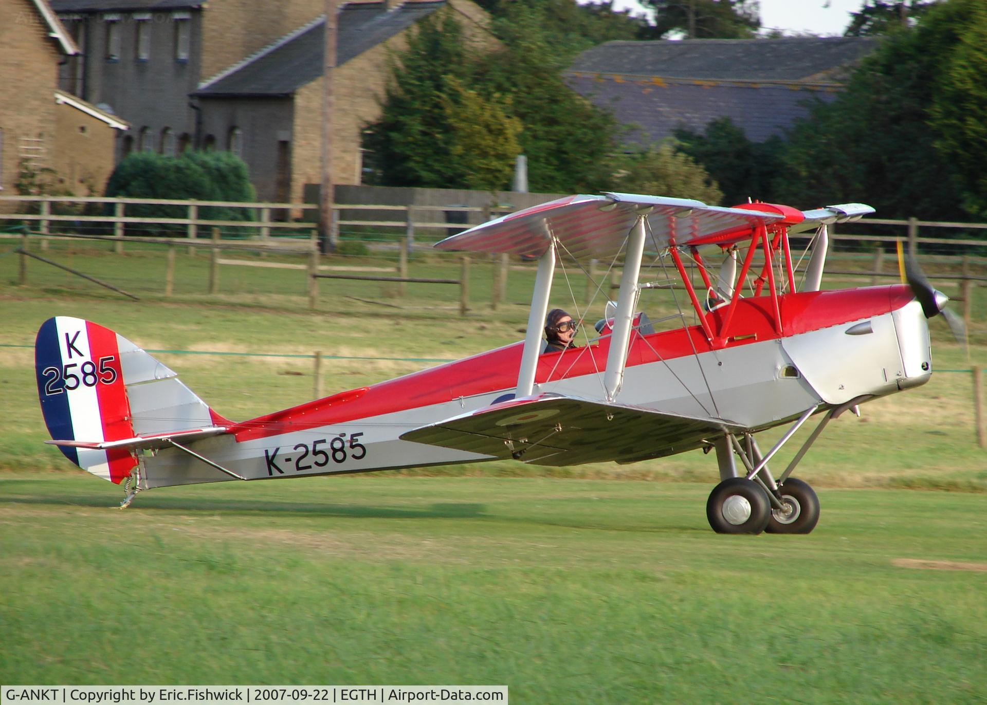 G-ANKT, 1942 De Havilland DH-82A Tiger Moth II C/N 85087, 2. K2585 at Shuttleworth Collection Air Display