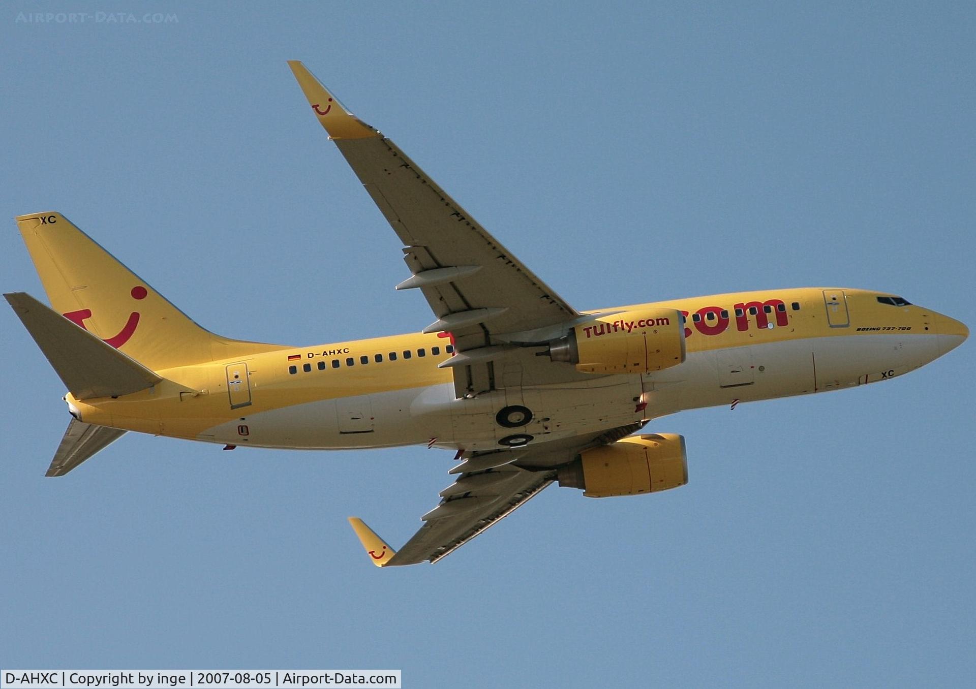 D-AHXC, 2007 Boeing 737-7K5 C/N 34693, B737