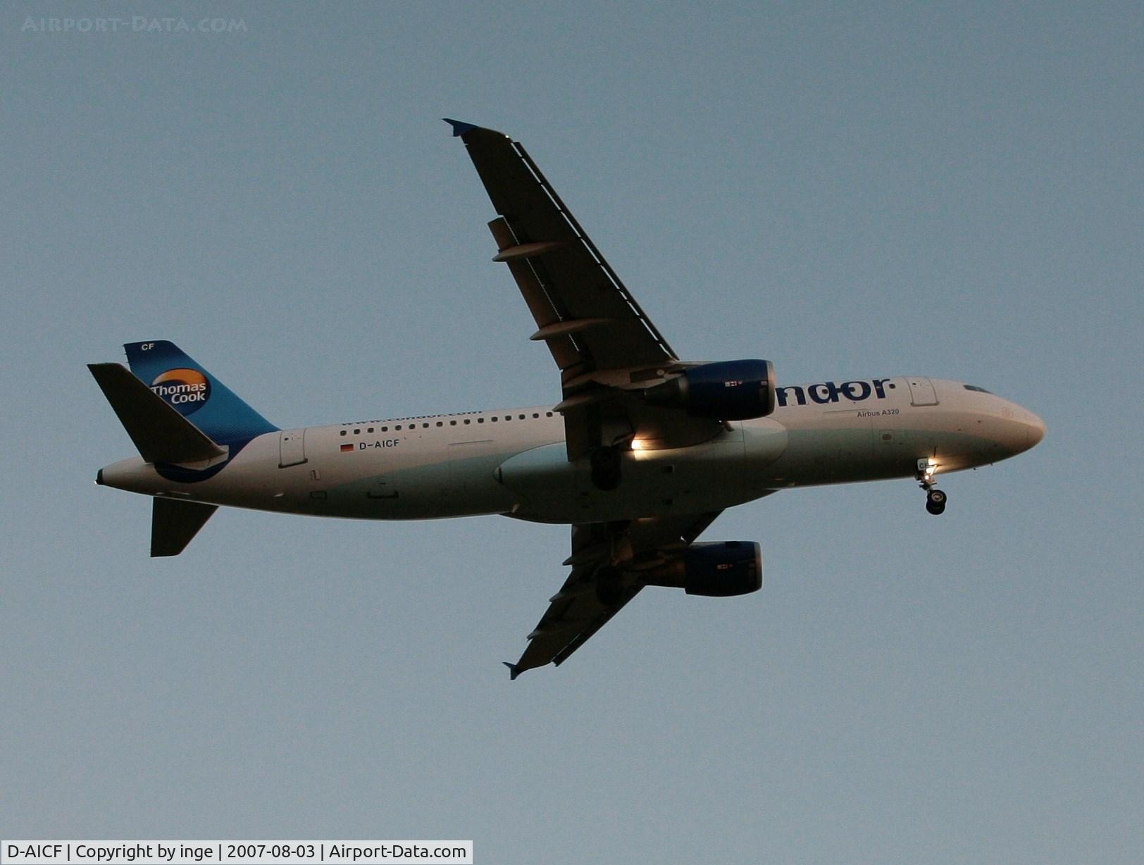 D-AICF, 1998 Airbus A320-212 C/N 0905, A320
