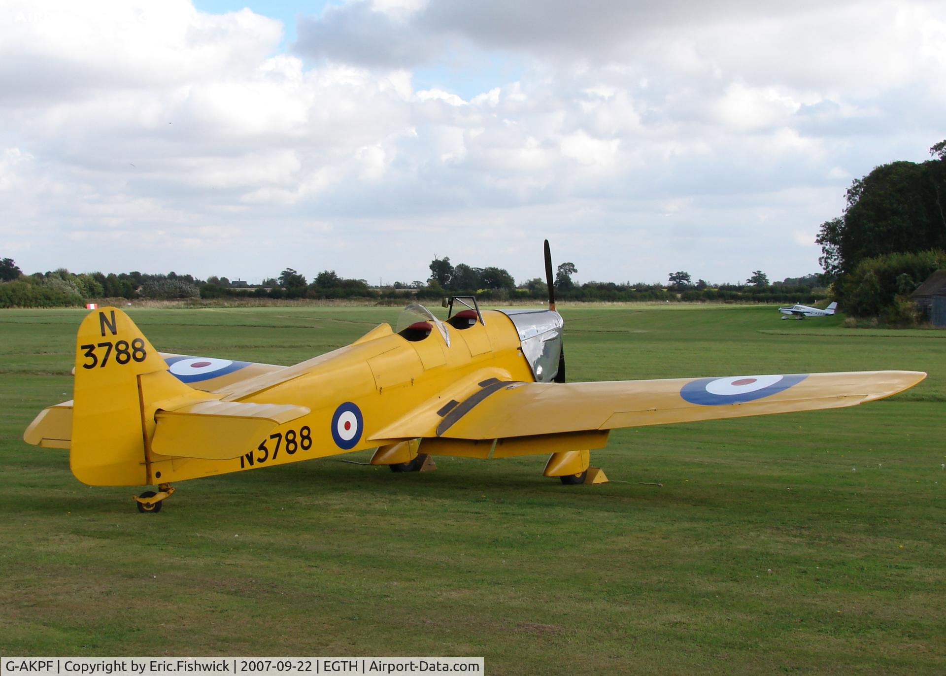 G-AKPF, 1941 Miles M14A Hawk Trainer 3 C/N 2228, 2. N3788 at Shuttleworth Collection Air Display