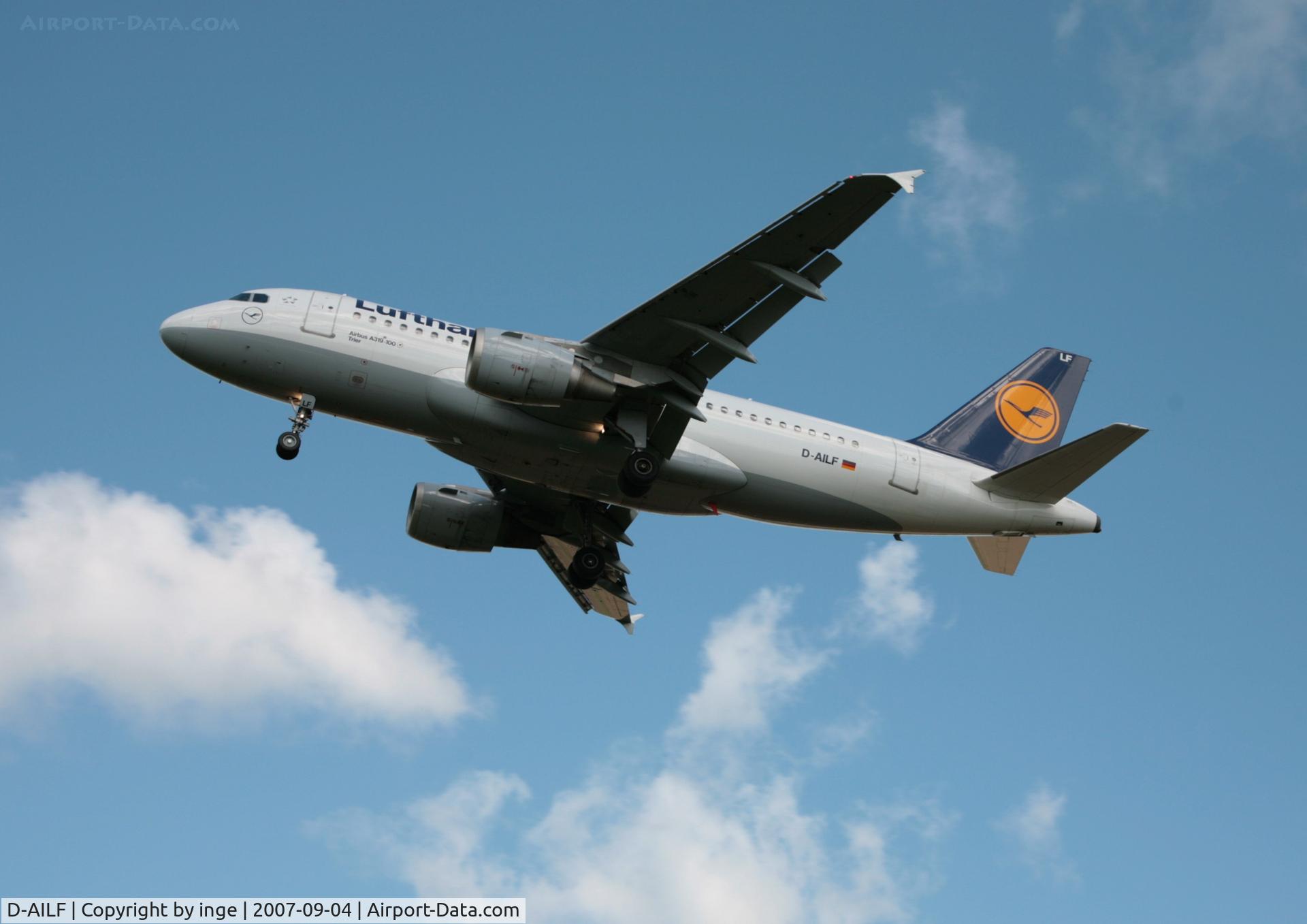D-AILF, 1996 Airbus A319-114 C/N 636, A319