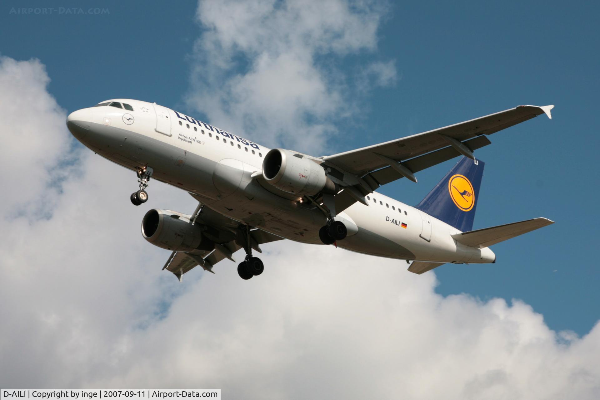 D-AILI, 1997 Airbus A319-114 C/N 651, A319-114