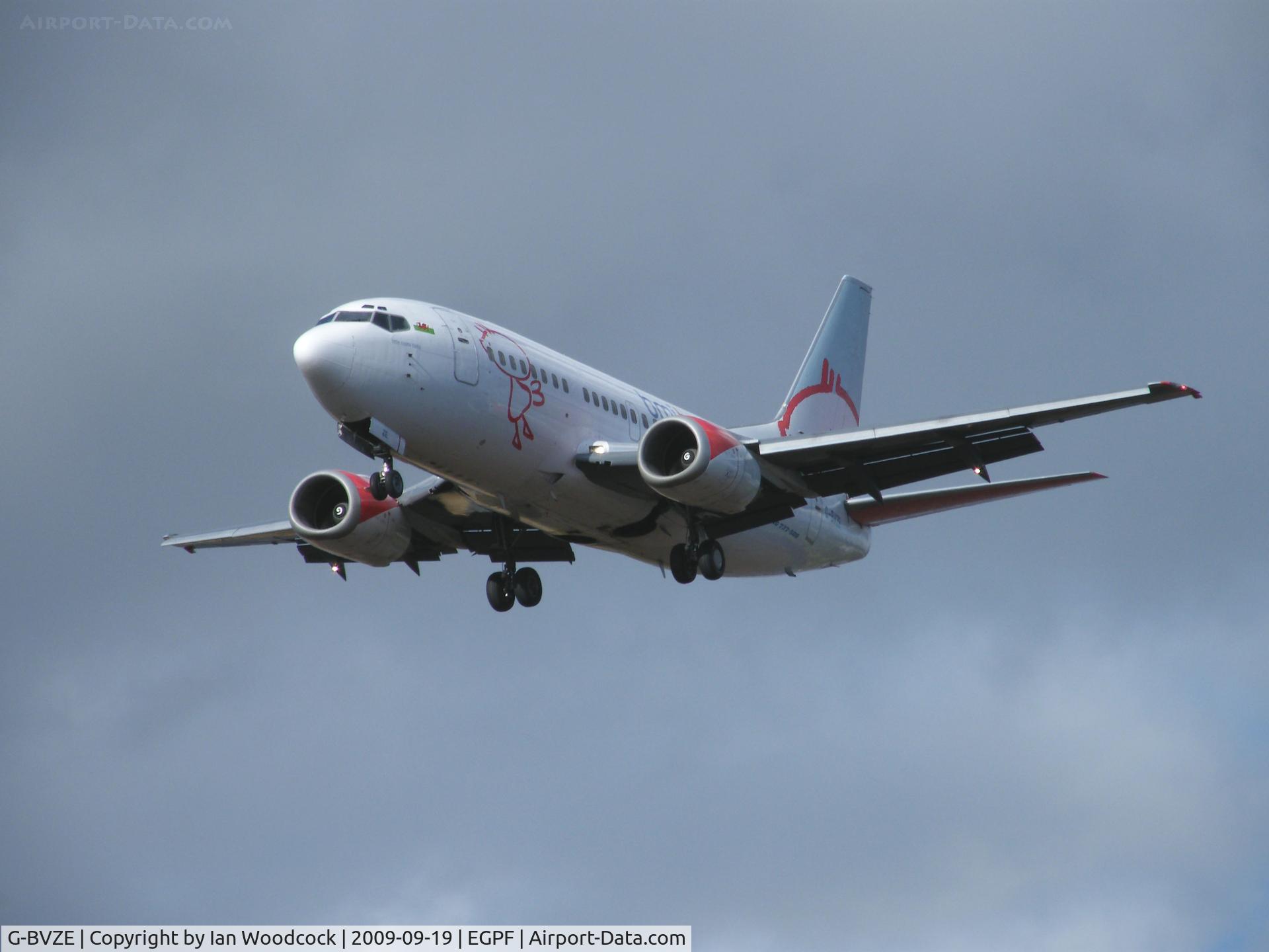 G-BVZE, 1993 Boeing 737-59D C/N 26422, Boeing 737-59D/bmi/Glasgow