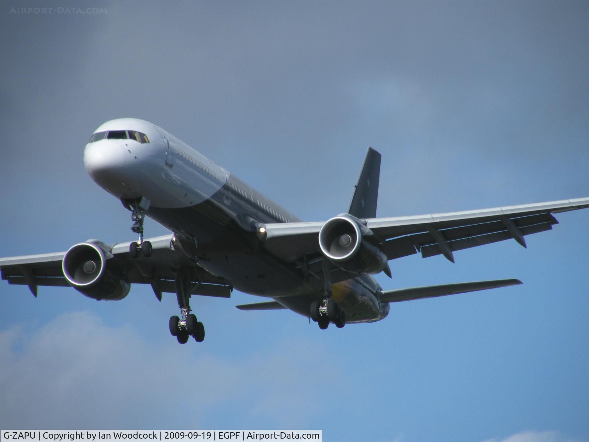 G-ZAPU, 1992 Boeing 757-2Y0/F C/N 26151, Boeing 757-2YO/Titan Airways/Glasgow