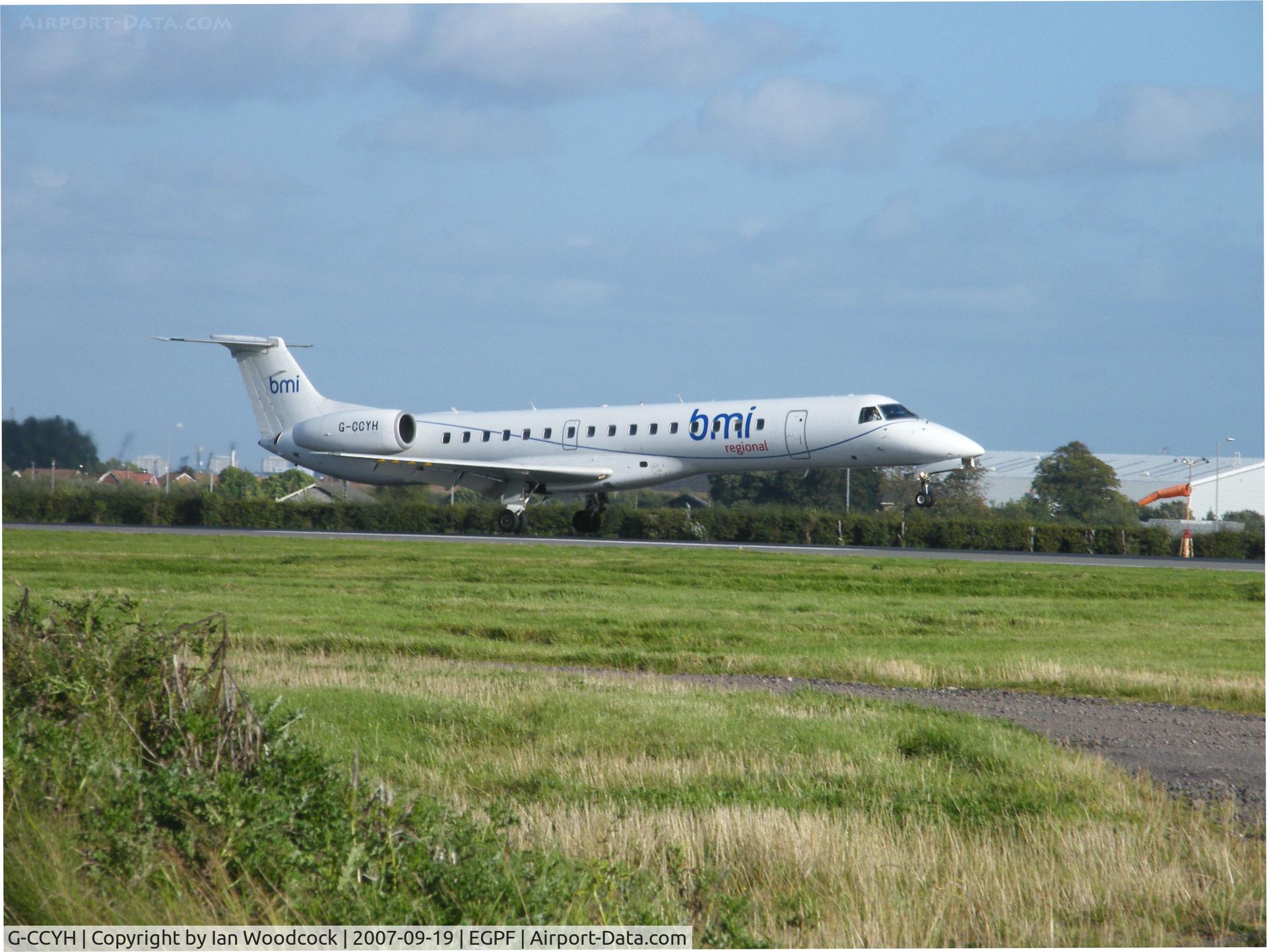 G-CCYH, 1998 Embraer EMB-145EP (ERJ-145EP) C/N 145070, EMB-145EP/bmi/Glasgow