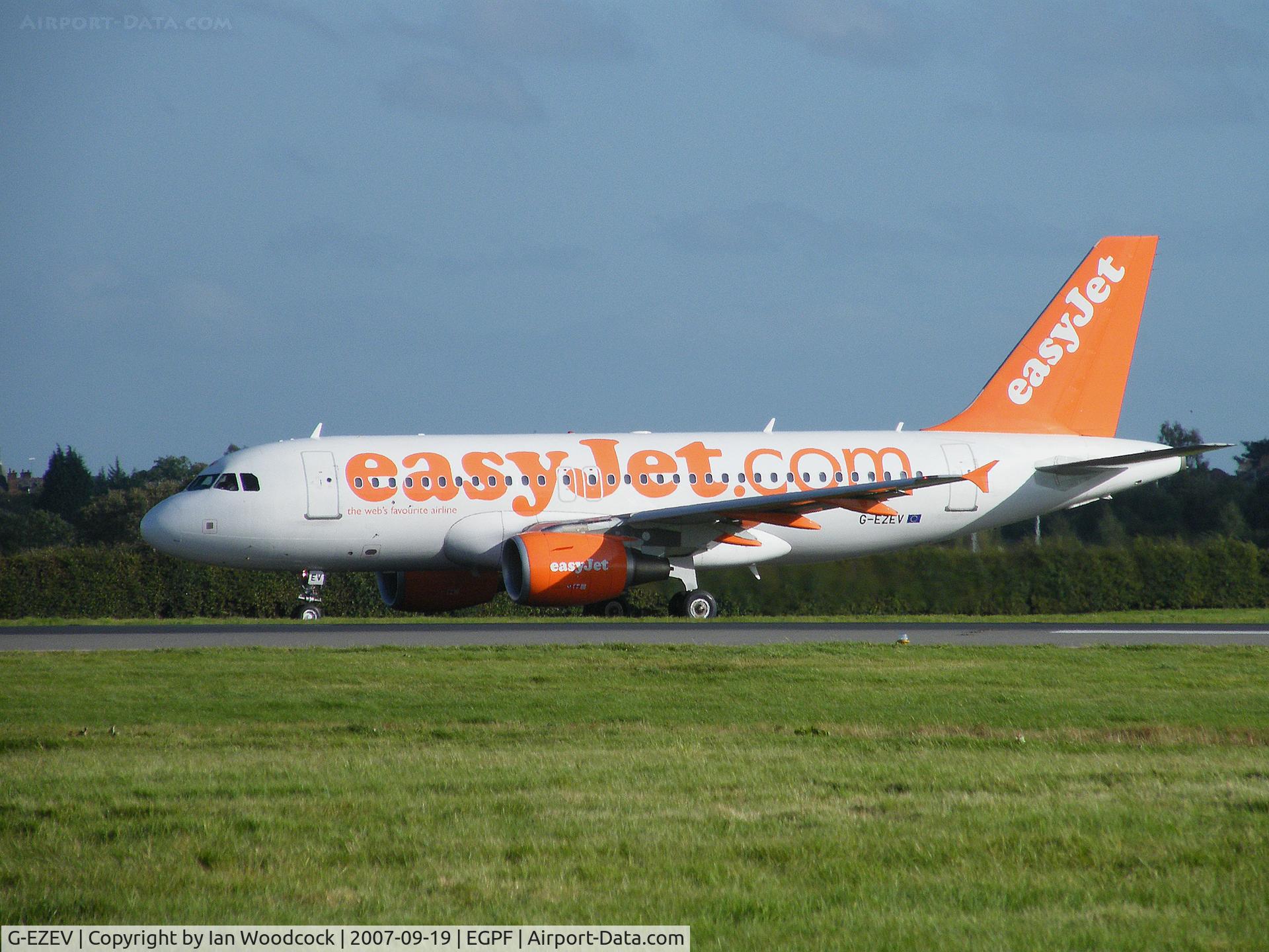 G-EZEV, 2004 Airbus A319-111 C/N 2289, Airbus A319-111/EasyJet/Glasgow