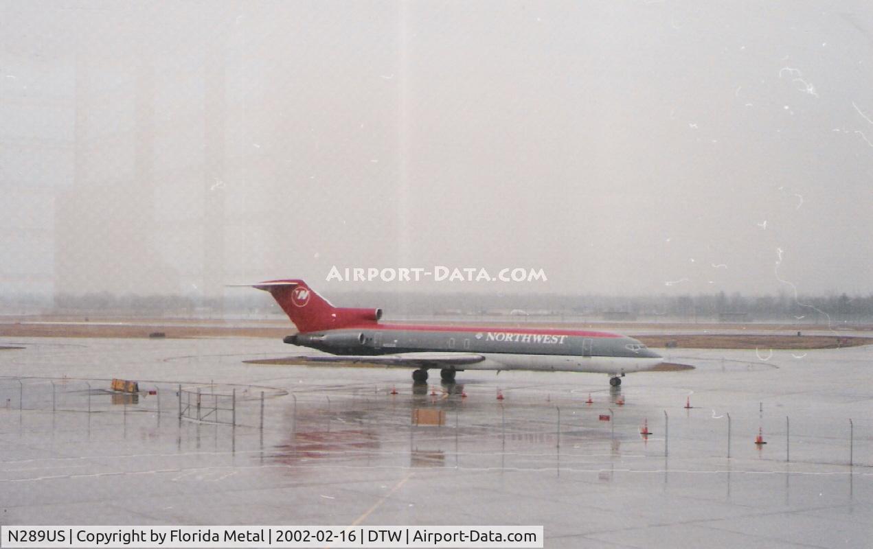 N289US, 1977 Boeing 727-251 C/N 21377, Northwest 727-200