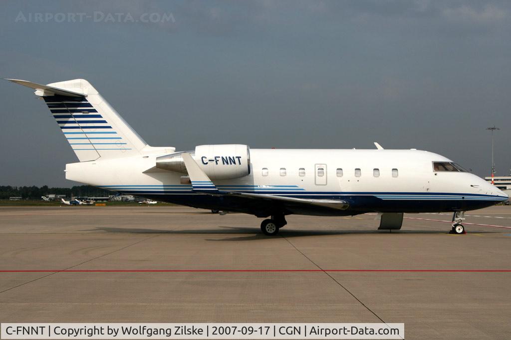 C-FNNT, 1996 Canadair Challenger 604 (CL-600-2B16) C/N 5317, visitor