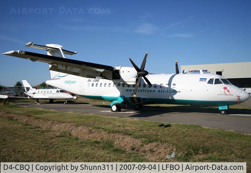 D4-CBQ, 1992 ATR 42-320 C/N 296, On a small maintenance