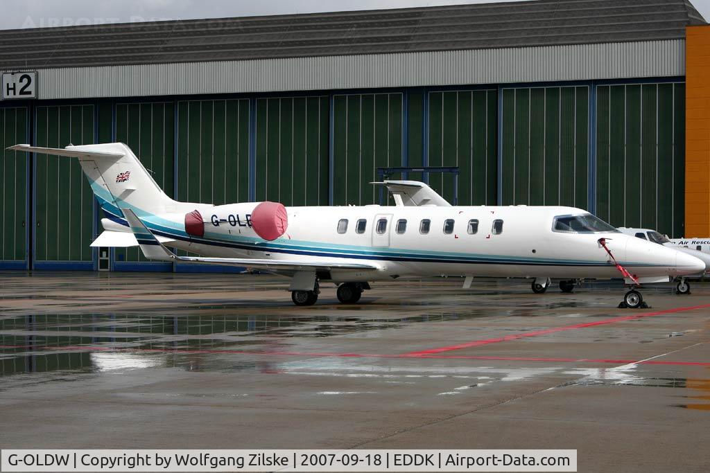 G-OLDW, 2006 Learjet 45 C/N 45-294, visitor