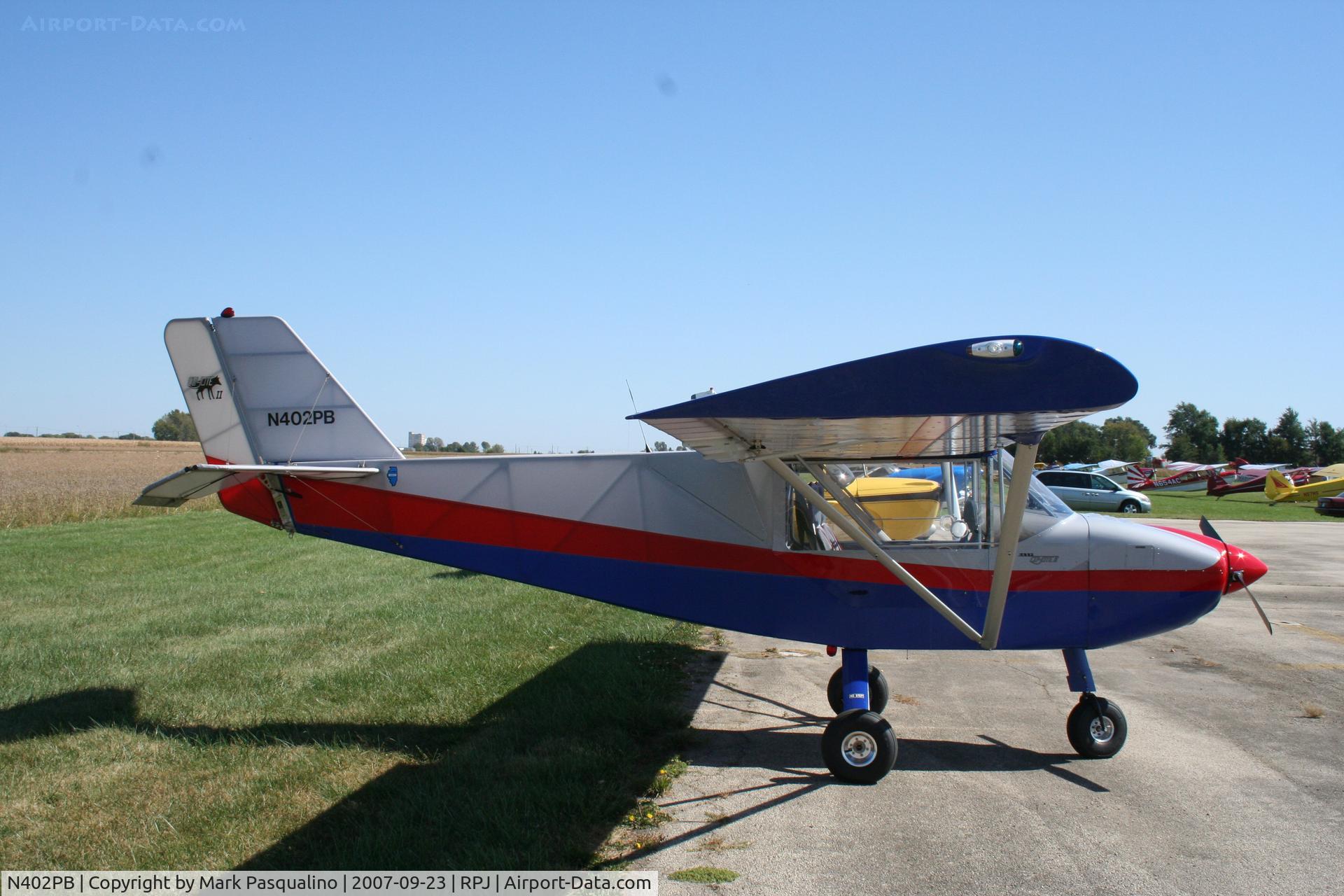 N402PB, 2007 Rans S-6ES Coyote II C/N 06061751-ES, Rans S-6ES