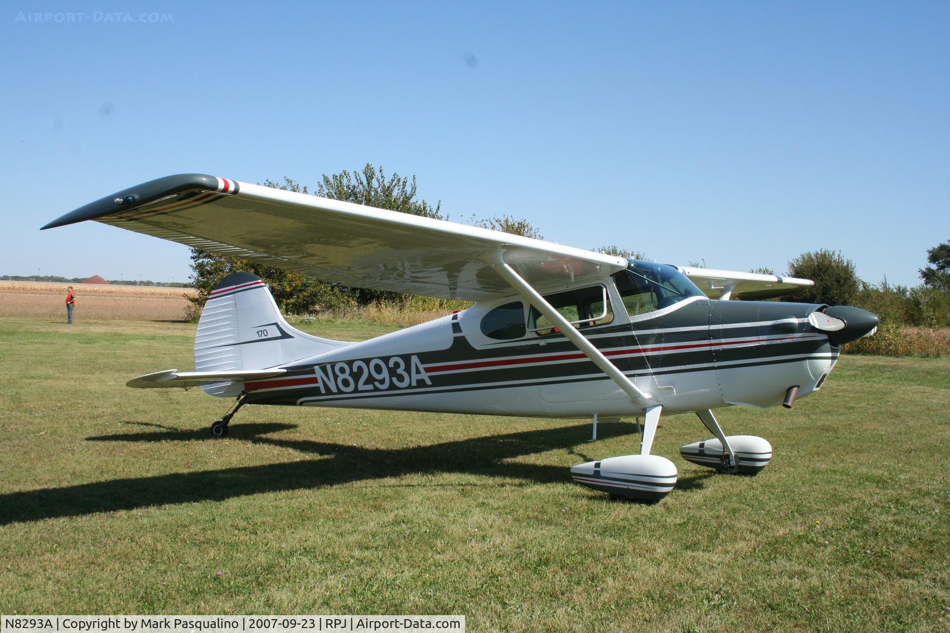 N8293A, 1952 Cessna 170B C/N 25145, Cessna 170B