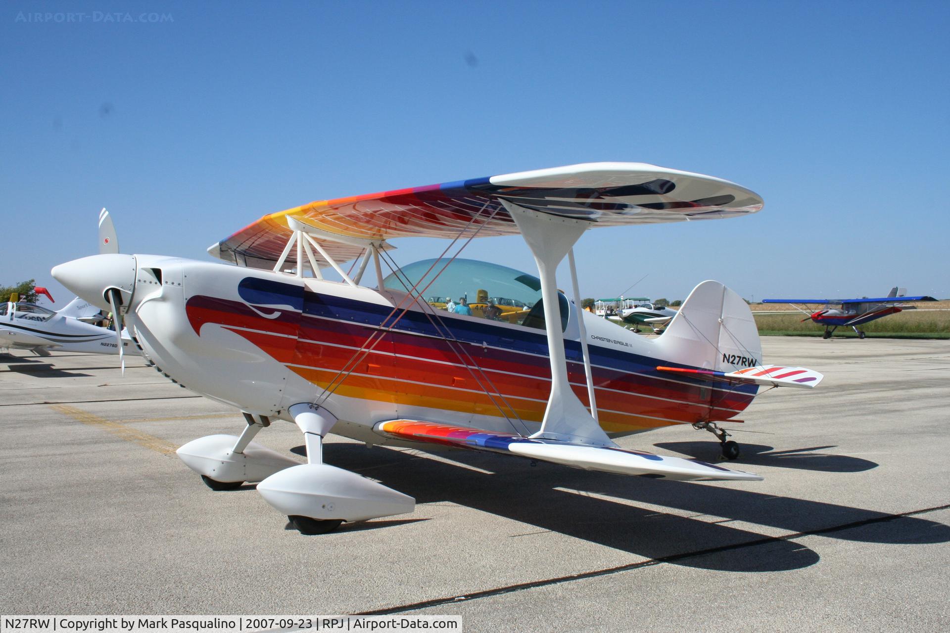 N27RW, 1990 Christen Eagle II C/N FITZGERALD 0001, Christen Eagle II