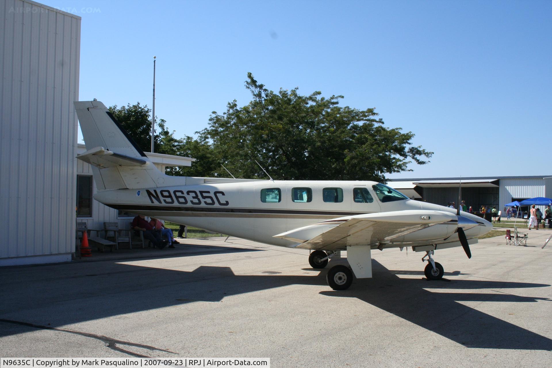 N9635C, 1983 Cessna T303 Crusader C/N T30300196, Cessna T303