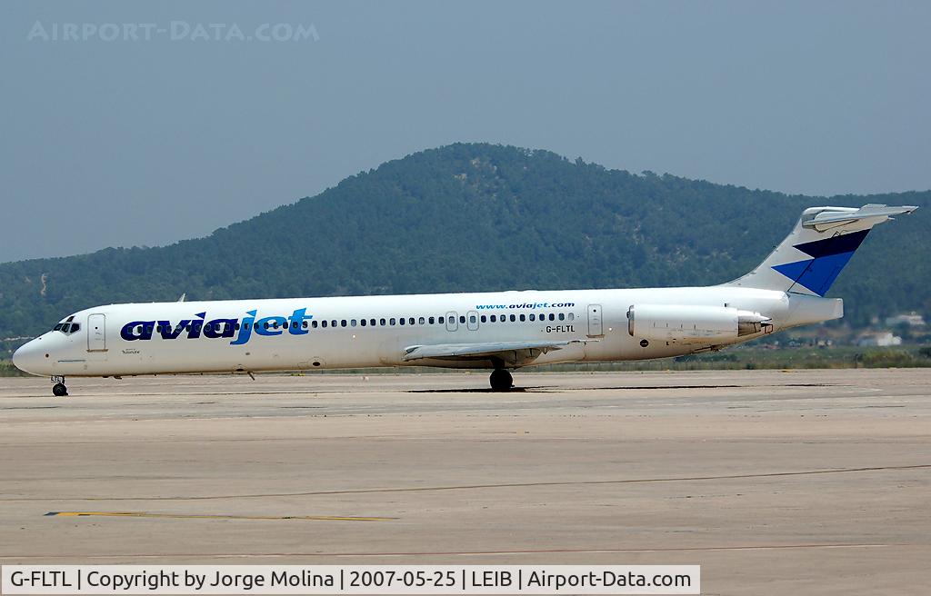 G-FLTL, 1989 McDonnell Douglas MD-83 (DC-9-83) C/N 49790, Taxi to RWY 24 for take off.